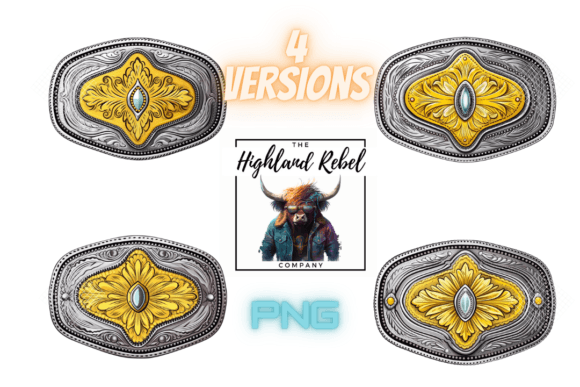 Belt Buckle Design M: 4 Versions Reviewed
