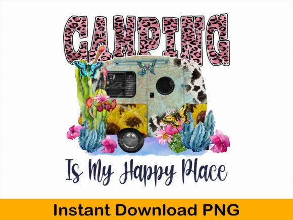 Camping Is My Happy Place Png, Camp Png Review