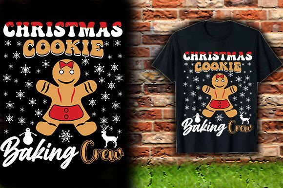 Christmas Cookie Baking Crew Tshirt Review