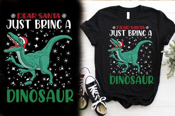 Dear Santa Dinosaur Embroidery Review