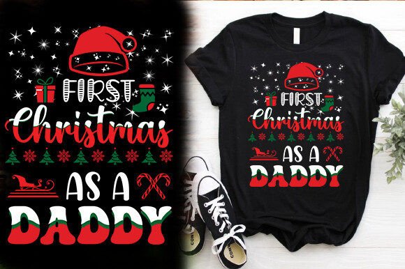 First Christmas As A Daddy Embroidery Review