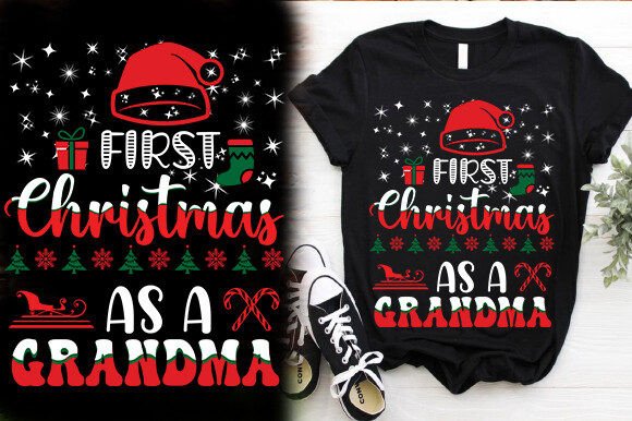 First Christmas Grandma Shirt Design Review