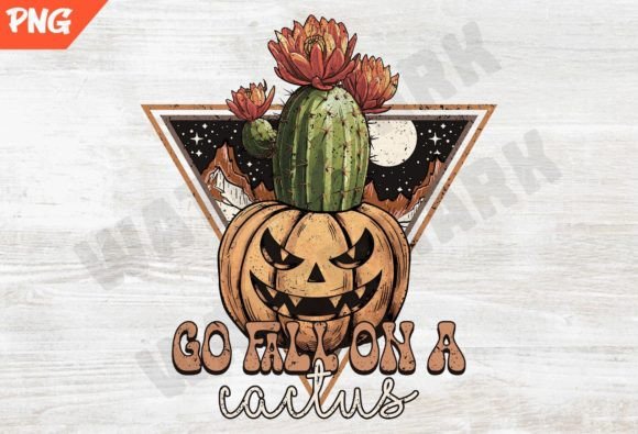 Go Fall on a Cactus Png, Pumpkin Png Review