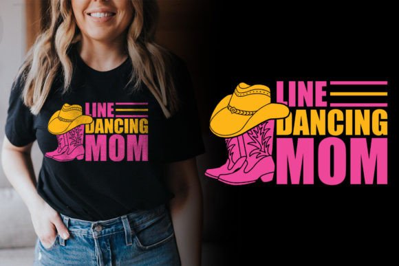Line Dancing Mom T-shirt Embroidery Review
