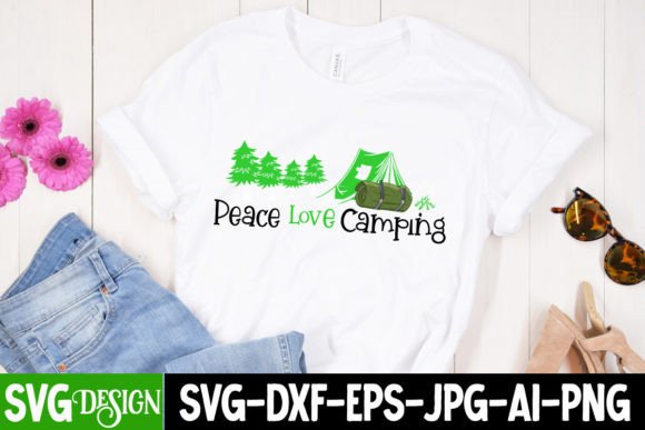 Peace Love Camping Sublimation Design Review